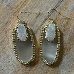 Kendra Scott RARE Drusy Earrings